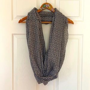 Only Black & White Infinity Scarf